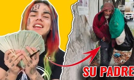 tekashi 6ix9ine ayuda a los podres